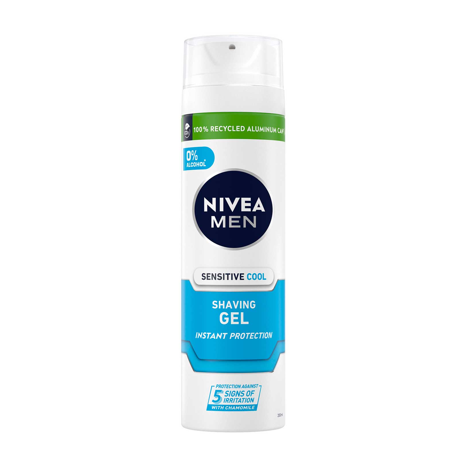 Охолоджувальний гель для гоління NIVEA MEN Ефект прохолоди, для чутливої шкіри, чоловічий, 200 мл