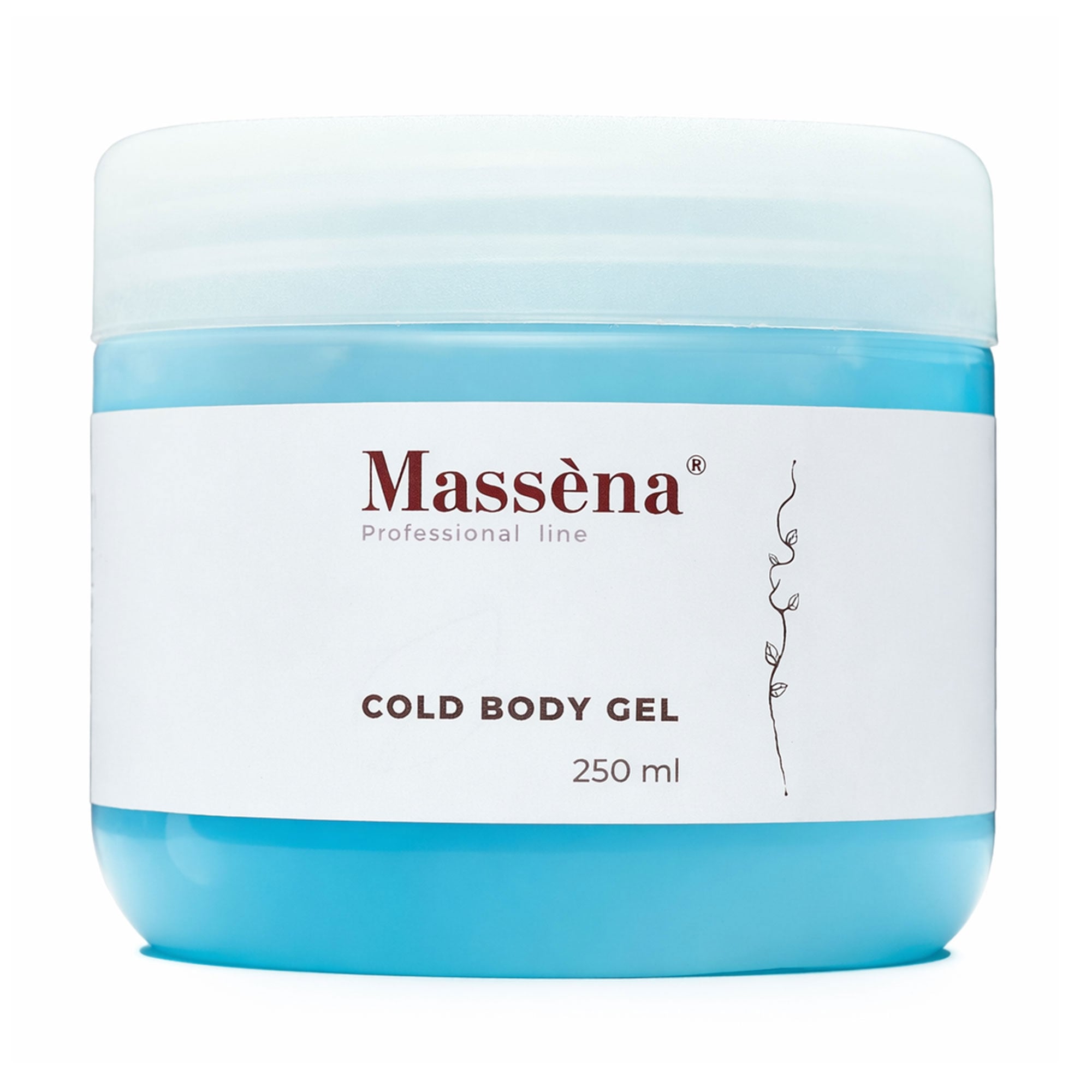 Охолоджувальний гель для тонізації тіла Massena Cold Body Gel, 250 мл